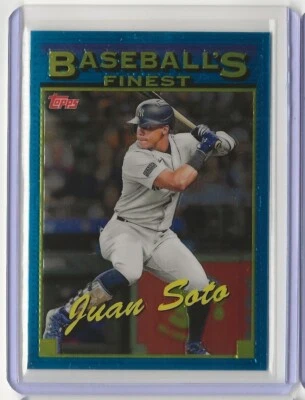 Juan Soto 2024 Topps Baseball's Finest #93-9  - Image 1 of 2