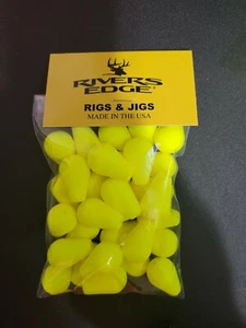 Teardrop Floats 30 ct 3/4 Perfect for Pompano Rigs! Crappie, Bluegill FREE SHIP - Picture 1 of 2