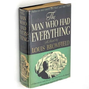 The Man Who Had Everything 1935 LOUIS BROMFIELD First Edition - Imagen 1 de 8