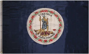 3x5 State of Virginia Flag 3'x5' Banner Super Polyester Premium Fade Resistant - Picture 1 of 2