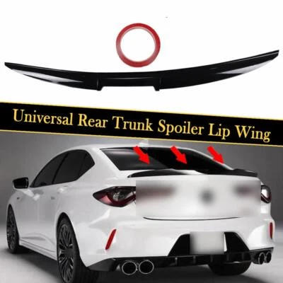 For Dodge Charger 2015-2022 Glossy Black Style Rear Trunk Spoiler Wing Universal - Image 1 of 4