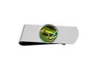 Frog codey33 DOME on Silver Money Clip Holder personalise gift