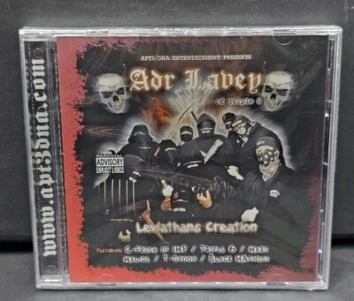 Adr "Leviathans Creation" CD Album Rap Hip Hop RARE OOP NEW SEALED  — 第 1/4 张图片