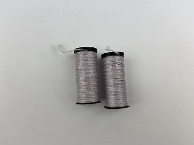 Lot Of 2 Kreinik 9300 Orchid #16 Medium Braid Thread Floss Canvas Discon - Image 1 of 2