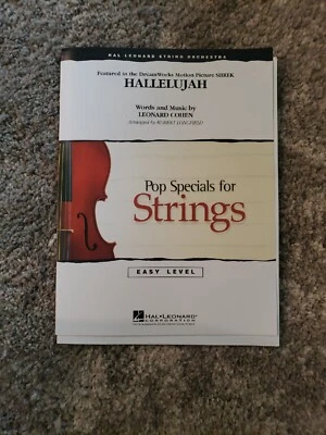 Hallelujah For String Orchestra By Cohen Arr By Longfield - Image 1 of 3