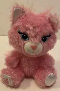 Build A Bear Pink Cat Kitten 6” - Picture 1 of 11