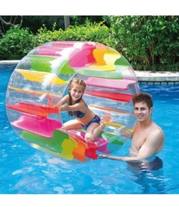 New Kids Summer Beach Inflatable Water Wheel Floating Ride On Swimming Pool Toy - Picture 1 of 8