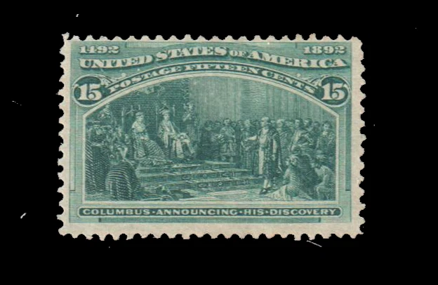 US Scott 238 Mint No Gum Fine - Very Fine  SCV $200.00 - Image 1 of 1