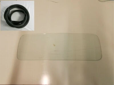 Puerta trasera de vidrio 1955 1956 1957 Chevy Nomad Pontiac Safari junta transparente y trasera Foto 1 de 3