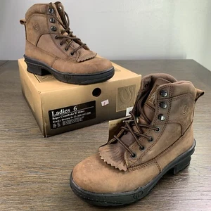 Stivali Roper CrossRider Hiker Kiltie da trekking taglia 6 marrone roccioso 09-21-360-603-BR - Foto 1 di 17