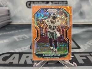 2020 BRIAN DAWKINS PANINI PRIZM FOOTBALL ORANGE DISCO #176 - Picture 1 of 2