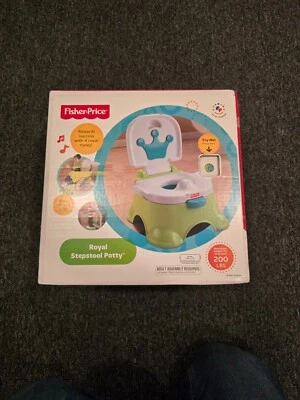 Fisher Price Royal Step Stool Potty (NUEVO EN CAJA) Foto 1 de 4