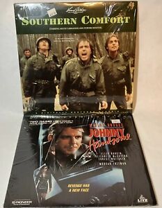 Walter Hill Lot LASERDISCS TESTED Southern Comfort/Johnny Handsome-Ry Cooder STs