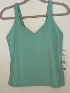 NWT Size 10 Lululemon Align Waist Length Tank WLDM Wild Mint - Picture 1 of 5