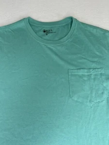 BOCA CLASSICS Men's Short Sleeve Crew Neck Green T-Shirt Medium M - Picture 1 of 7