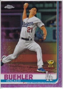 Walker Buehler - Pink Refractor - 2019 Topps Chrome - Picture 1 of 1