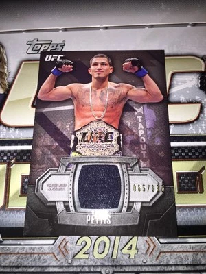 UFC Knockout 2014 Authentic Relic Card Of Anthony Pettis Numbered #065/188. - Image 1 of 4