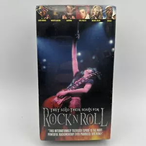 They Sold Their Souls For Rock N Roll VHS SEALED 2PAC Madonna Eminem Elvis - Picture 1 of 6