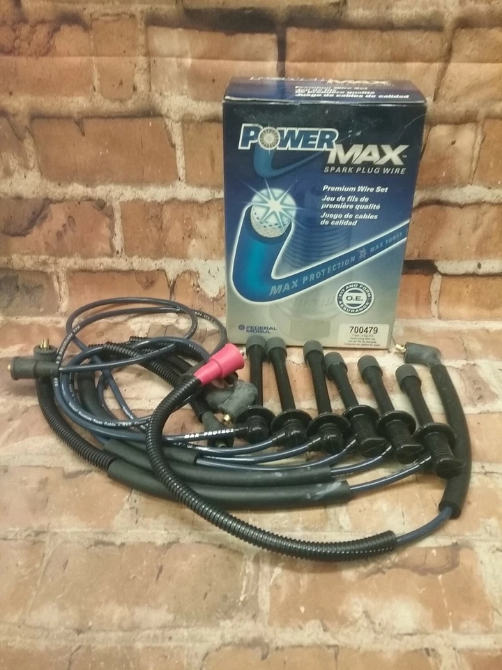 700479  Power Max Federal Mogul Spark Plug Premium Wire Set 7mm Blue  - Image 1 of 1