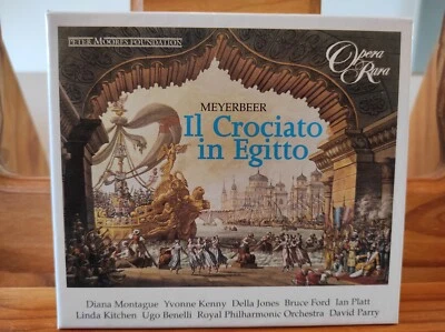Meyerbeer: Il Crociato in Egitto - Montague, Kenny, Ford, Parry - Opera Rara 4CD - Bild 1 von 2