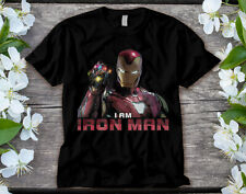 Marvel Avengers Endgame I am Iron Man Unisex T-shirt Kid Shirt Hoodie 58307