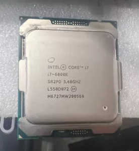 Intel Core i7-6800K 6-core 3.4GHz 15M LGA-2011-3 CPU processor - Picture 1 of 1
