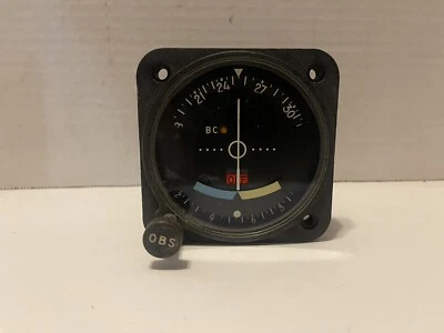 Vintage ARC Course Indicator IN-514B P/N 45010-1000 Untested For Parts Or Repair - Image 1 of 4
