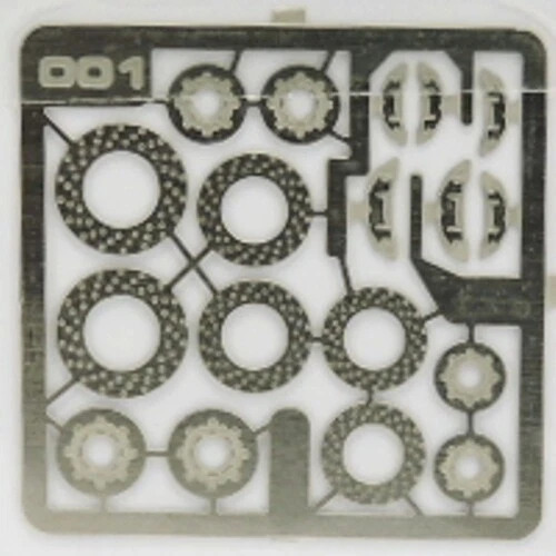 DISCHI FRENO con PINZE in FOTOINCISIONE  ARENA P101 - Immagine 1 di 1