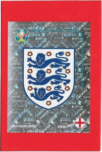 PREVIEW EURO 2020 Panini - Figurina-Sticker n. 1 - ENGLAND - SCUDETTO BADGE -New - Picture 1 of 1