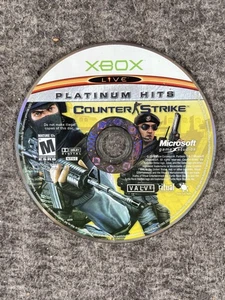 Counter-Strike Platinum Hits Xbox Live Microsoft Xbox Video Game Disc Only NTSC - Picture 1 of 3