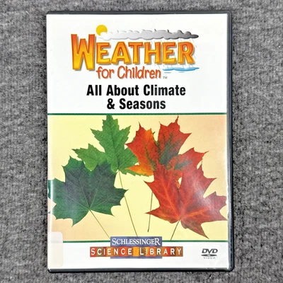 Weather For Children: All About Climate & Seasons DVD Schlessinger Science - Image 1 of 3