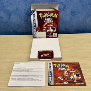 Pokemon Ruby Version Gameboy GBA Advance - Complete - CIB - Tested AUS ENG G - Bild 1 von 17