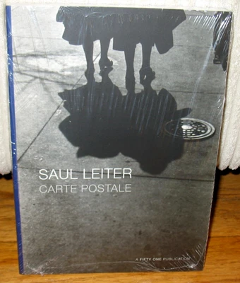 New Sealed Saul Leiter Carte Postale Postcard Photographs Urban Life 1st PB - Image 1 of 4