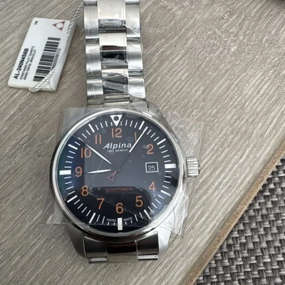 Alpina Startimer Pilot Chronograph AL-372B4S6B 44mm Big Date Mint US Seller - Image 1 of 4