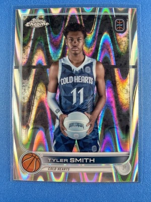 Tyler Smith 2022-23 Topps Chrome Overtime Elite #74 RayWave Cold Hearts - Image 1 of 2