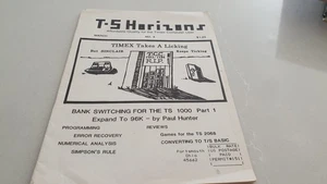 T.S. Horizons Marzo 1984 Nº 4 Timex Sinclair ZX81 ZX Spectrum Libro/Revista AC - Imagen 1 de 9