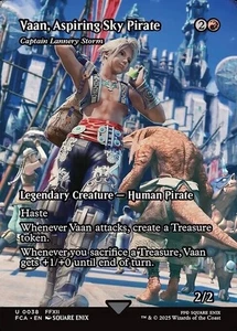 Vaan, Aspiring Sky Pirate 0038 ~ **Showcase** Rare MTG Final Fantasy Mint - Picture 1 of 1