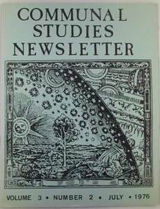authors / Communal Studies Newsletter July 1976 Volume 3 Number 2 - Picture 1 of 2