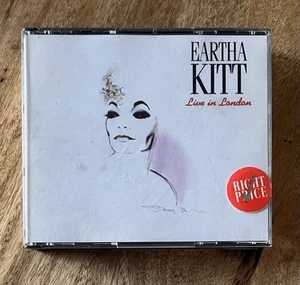 Live In London By Eartha Kitt (2CD, 1990) Fatbox - Picture 1 of 3