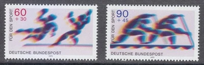 Alemania 1979 MNH Mi 1009-1010 Sc B562-B563 Piragüismo y Balonmano **... - Imagen 1 de 2