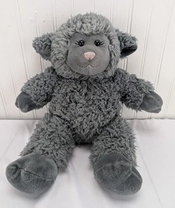 Rare Build A Bear Cuddly Lamb Plush 16" Gray Swirl Stuffed Animal Dyed Grey - Picture 1 of 9
