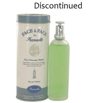 Face a Face By Faconnable EDT 3,3 oz/100 ml Pour Homme Spray Edición Rara Foto 1 de 2