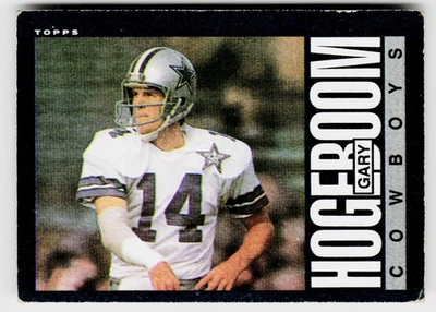 Gary Hogeboom, 1985 Topps, #44, Dallas Cowboys, RC - Image 1 of 2