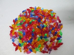 160 Ceramic Christmas Tree Bulbs Lights Medium 1" - Picture 1 of 2