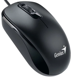 Genius DX-110 mouse, optical, 1000 dpi, wired, USB, black 31010116100 - Picture 1 of 3
