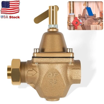 1/2" Boiler Pressure Regulator Relief Valve for Watts 1156F B1156F S1156F - Image 1 of 4