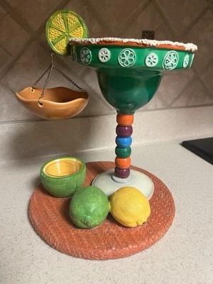 Yankee свечи вися терпкий воск подогреватель Маргарита стекла редкая - Изображение 1 из 4