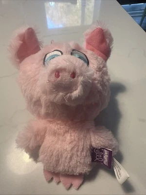 Multipet BUMPY HEAD BALL 4.5” Dog Toy With Squeaker Pig - Image 1 of 4