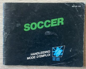 SOCCER  Notice Usa 🇺🇸 ( Nintendo NES )