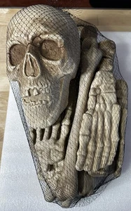 NEW - 10-Piece Human Bag of Bones - Skeletal Remains - Halloween Decor - Picture 1 of 4